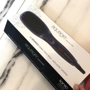 BaBylissPRO Aquage thermal paddle brush iron
